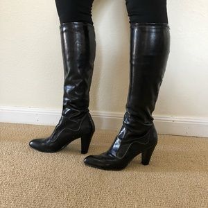 Franco Sarto Black Boots